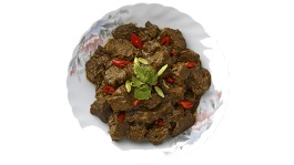 干咖喱牛肉 Beef Rendang